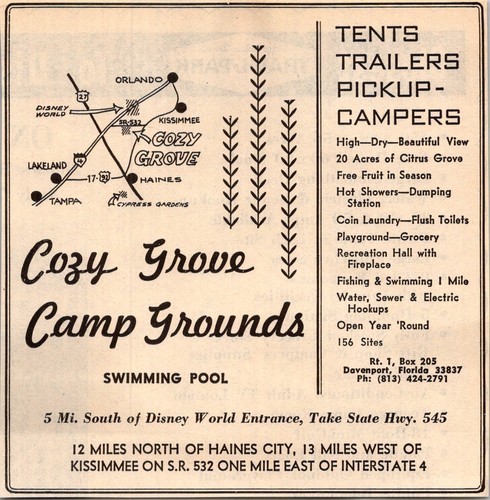 Cozy grove camp grounds - cozy,