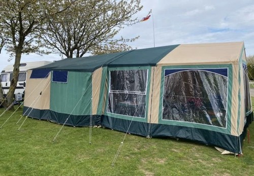 Large cabanon trailer - trailer, tent