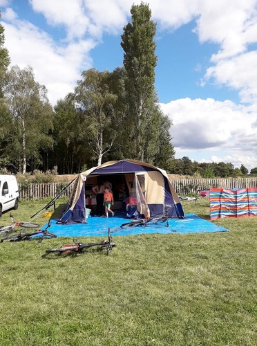 Trailer tent berth with 2 - tent, 6-berth