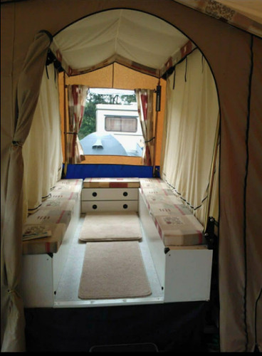 Main sleeping inner cabin - sleeping,