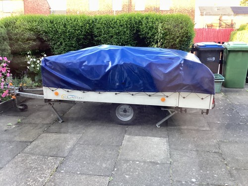 Conway trailer tent used 6 - tent,